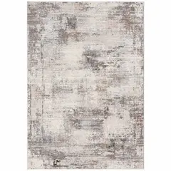 DECO2DAY - Alfombra Bergen G - 160x230 cm - Gris Beige