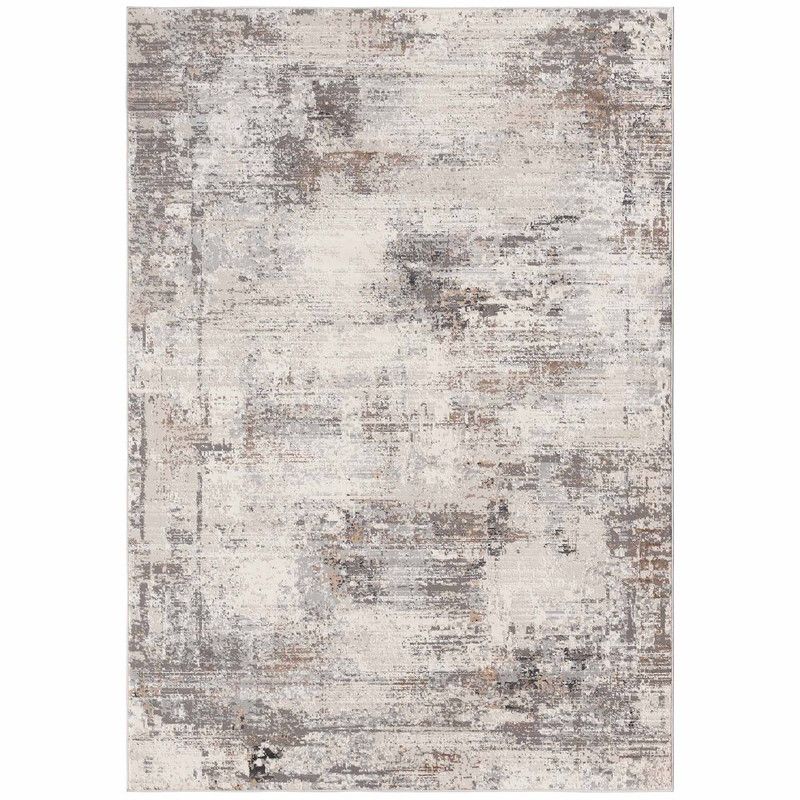 GENERICO - Alfombra Bergen G - 200 x 290 mt  Gris - Beige  Poliéster