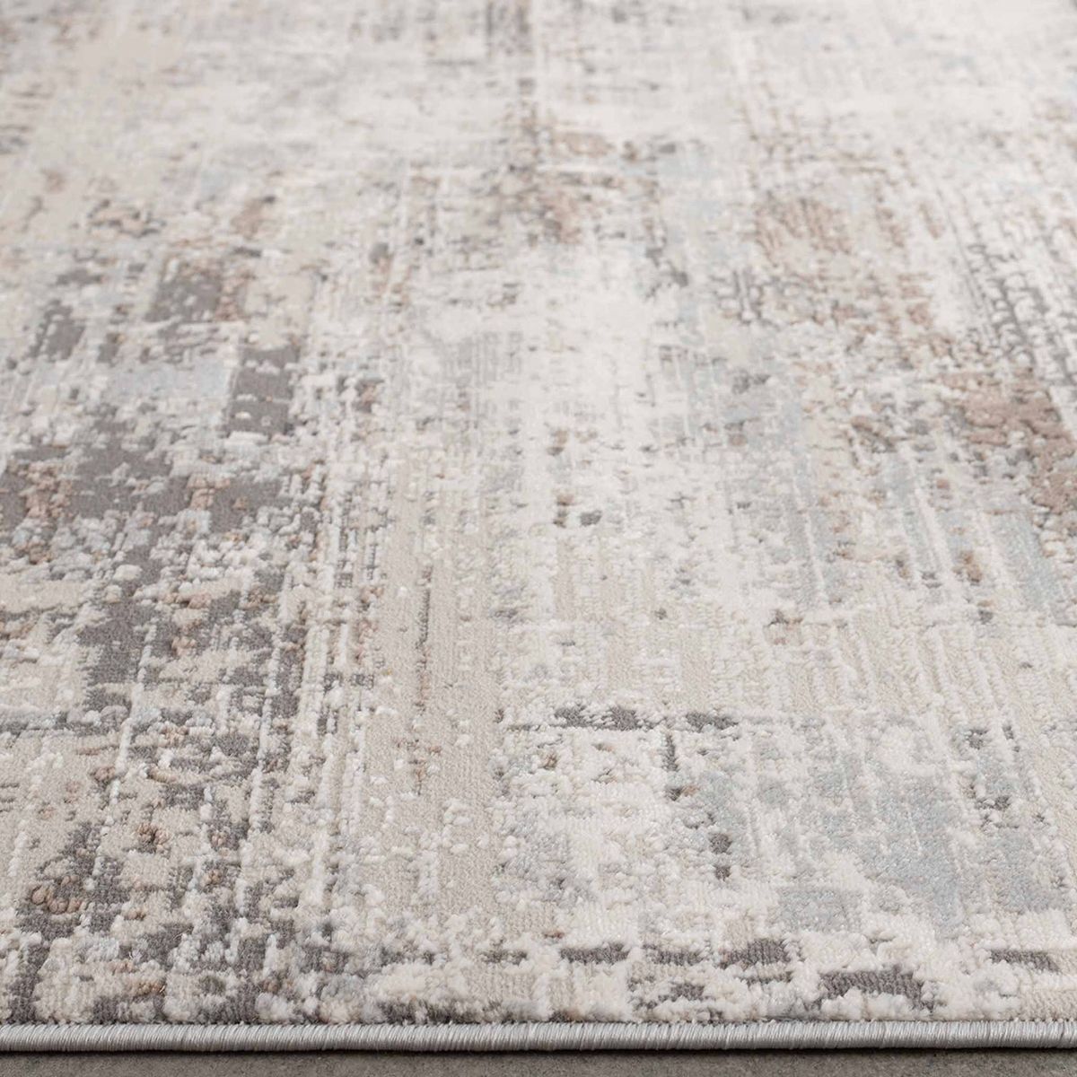 DECO2DAY - Alfombra Bergen G - 244x305 cm - Gris Beige