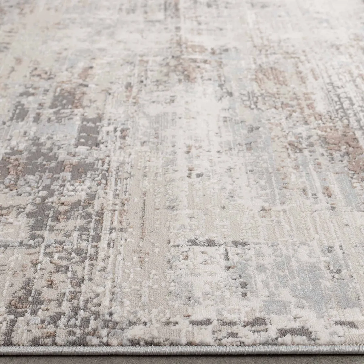 DECO2DAY - Alfombra Bergen G - 300x400 cm - Gris Beige