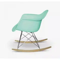HABITA2 CHILE - Butaca con apoyabrazos Rocking - Mecedora Menta