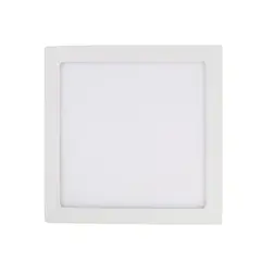 LEMU LUX - Panel Cuadrado Sobrepuesto 18W Luz Calida