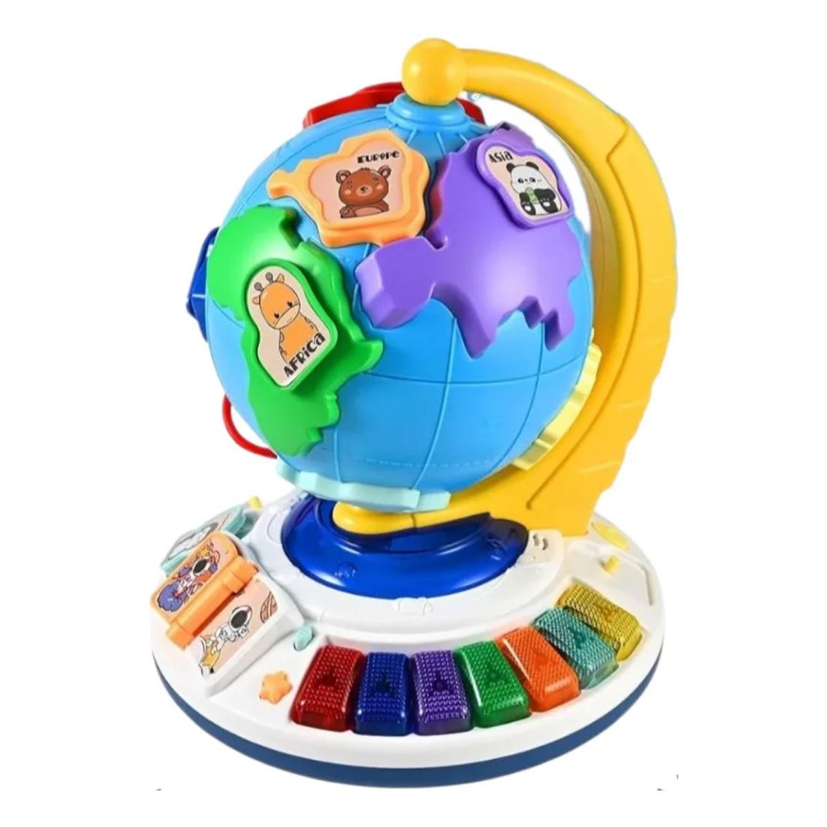 GENERICO - Globo Terráqueo Educativo Interactivo Infantil con Luces y Sonidos Didáctico