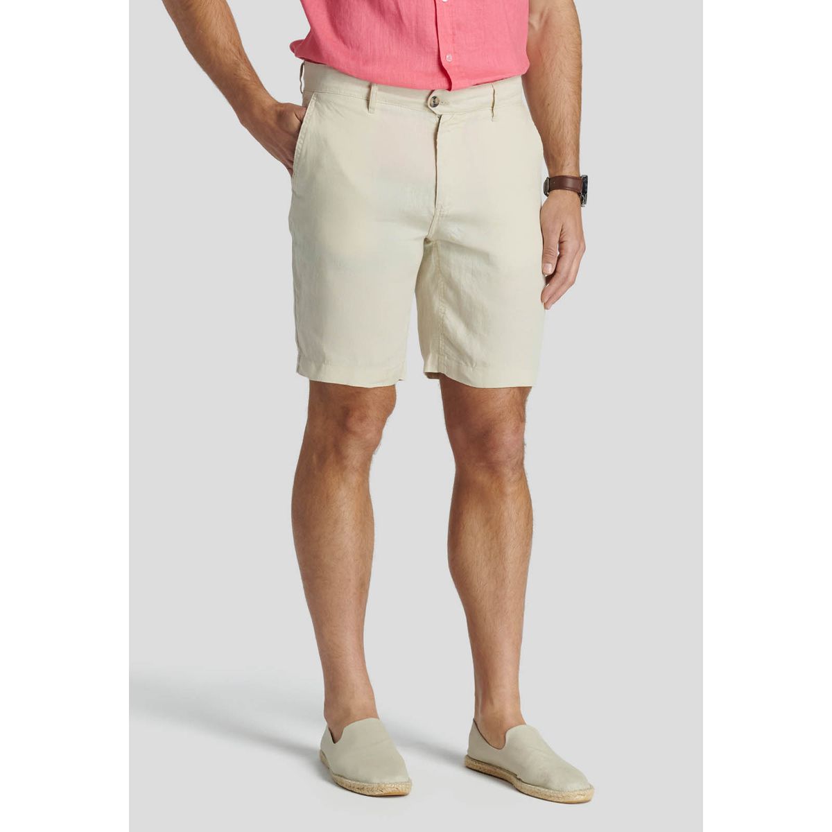 NEW MAN - Bermuda Basilea Heritage Beige New Man