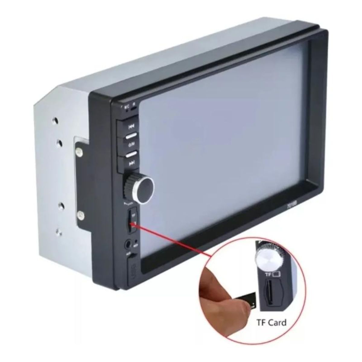 GENERICO - Radio Auto 2 Din Mirror Link con Mando-7021b Mp5 7 Pulgadas