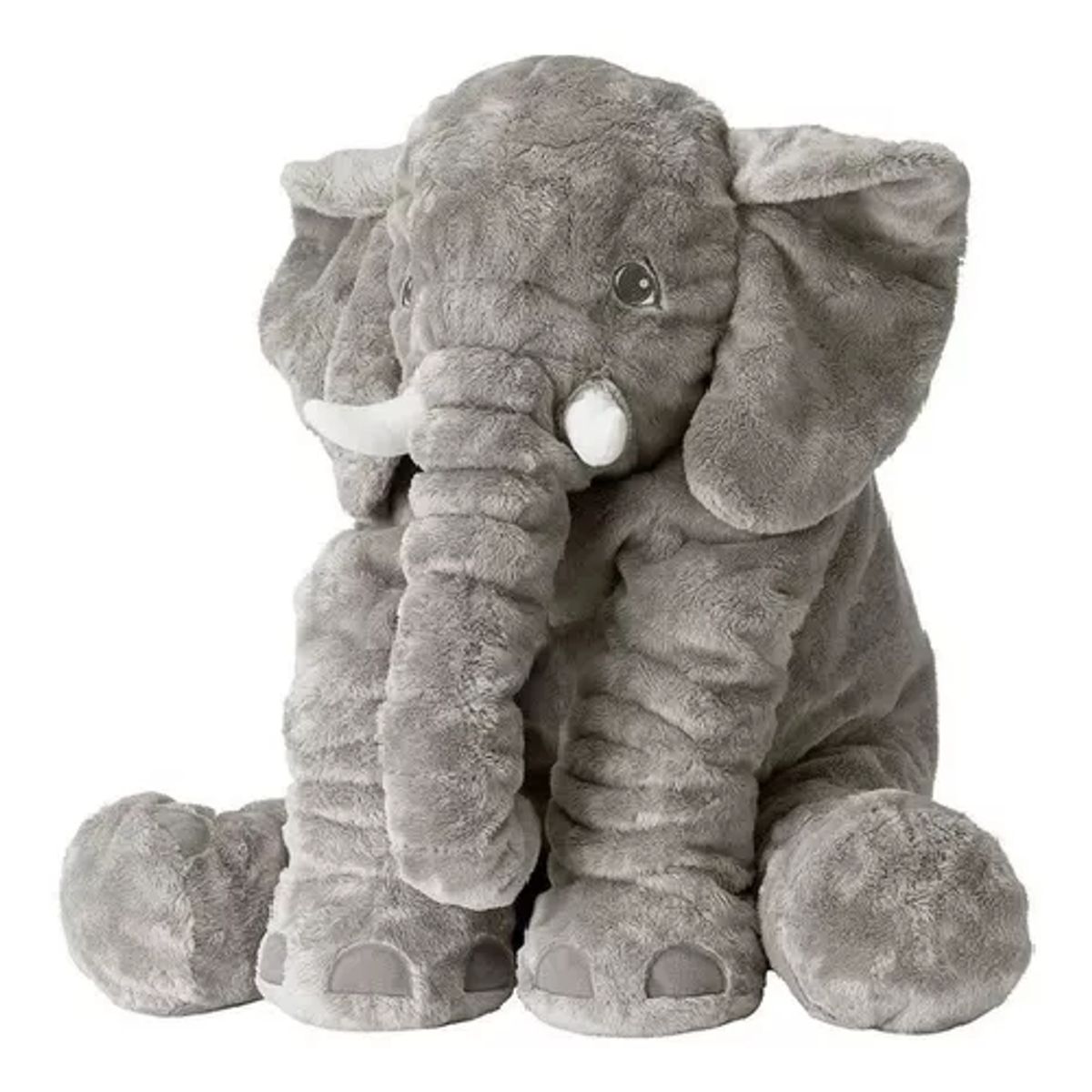 GENERICO - Peluche gigante elefante gris almohada bebé suave y liviano