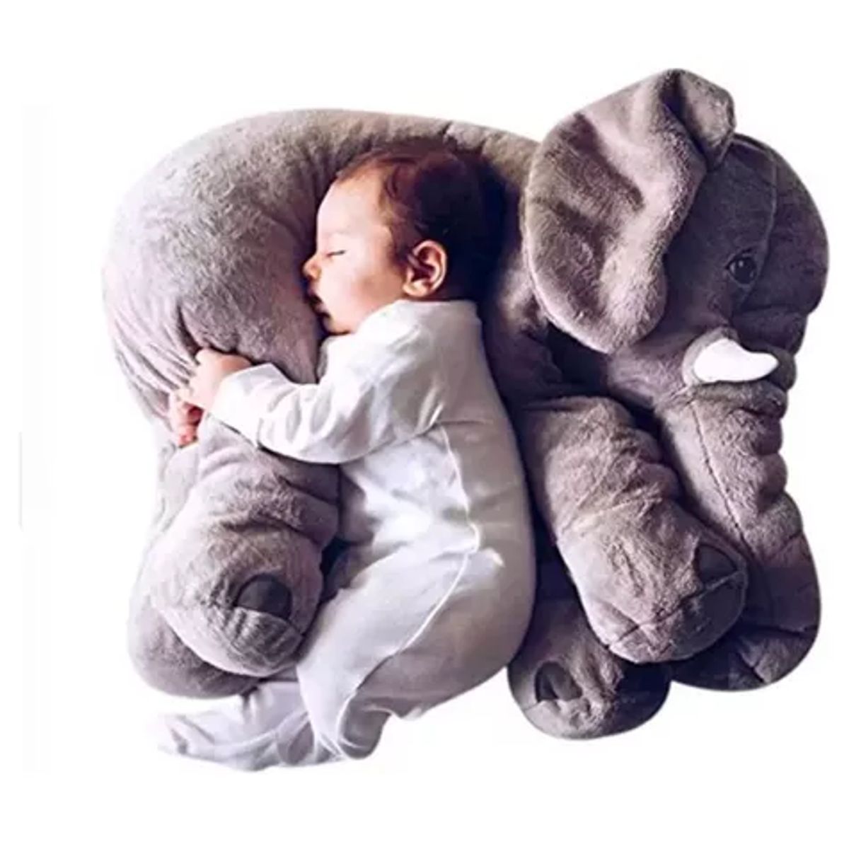 GENERICO - Elefante de apego de peluche para bebés y niños