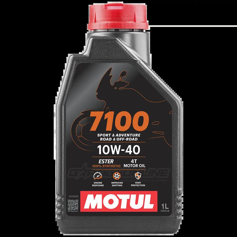 MOTUL - Aceite de Moto y Cuatriciclos 10w 40 Full Sintetico Motul