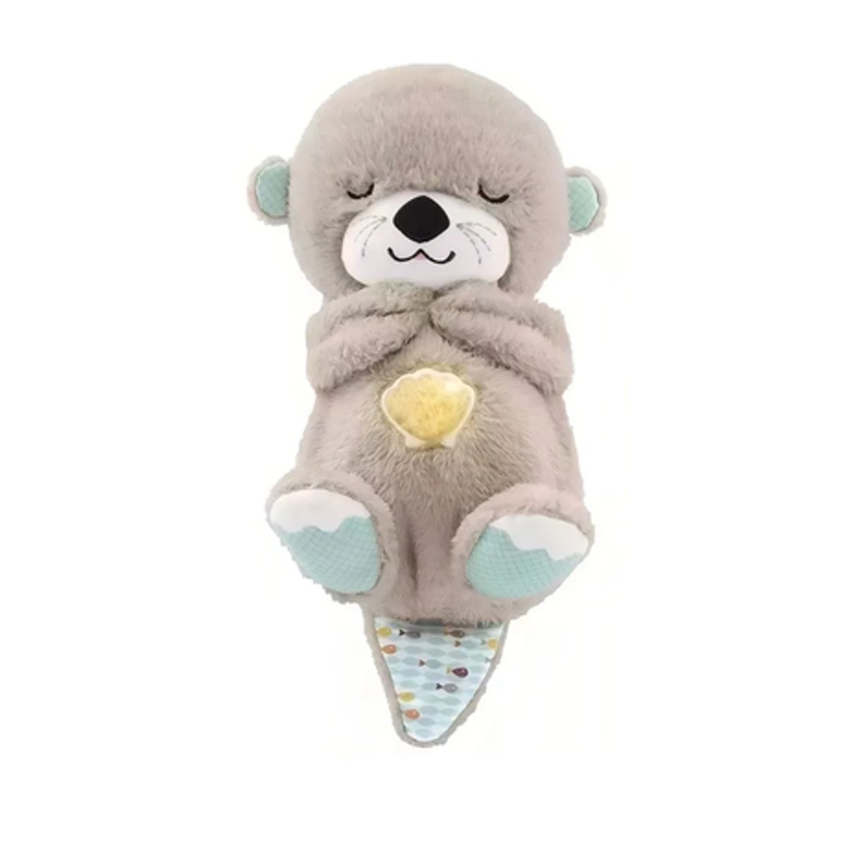 GENERICO - Nutria Respiratoria Peluche Para Bebé Con Luz Musical Café