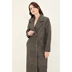 MA GRIFFE - Chaqueton Gris Mujer Magriffe