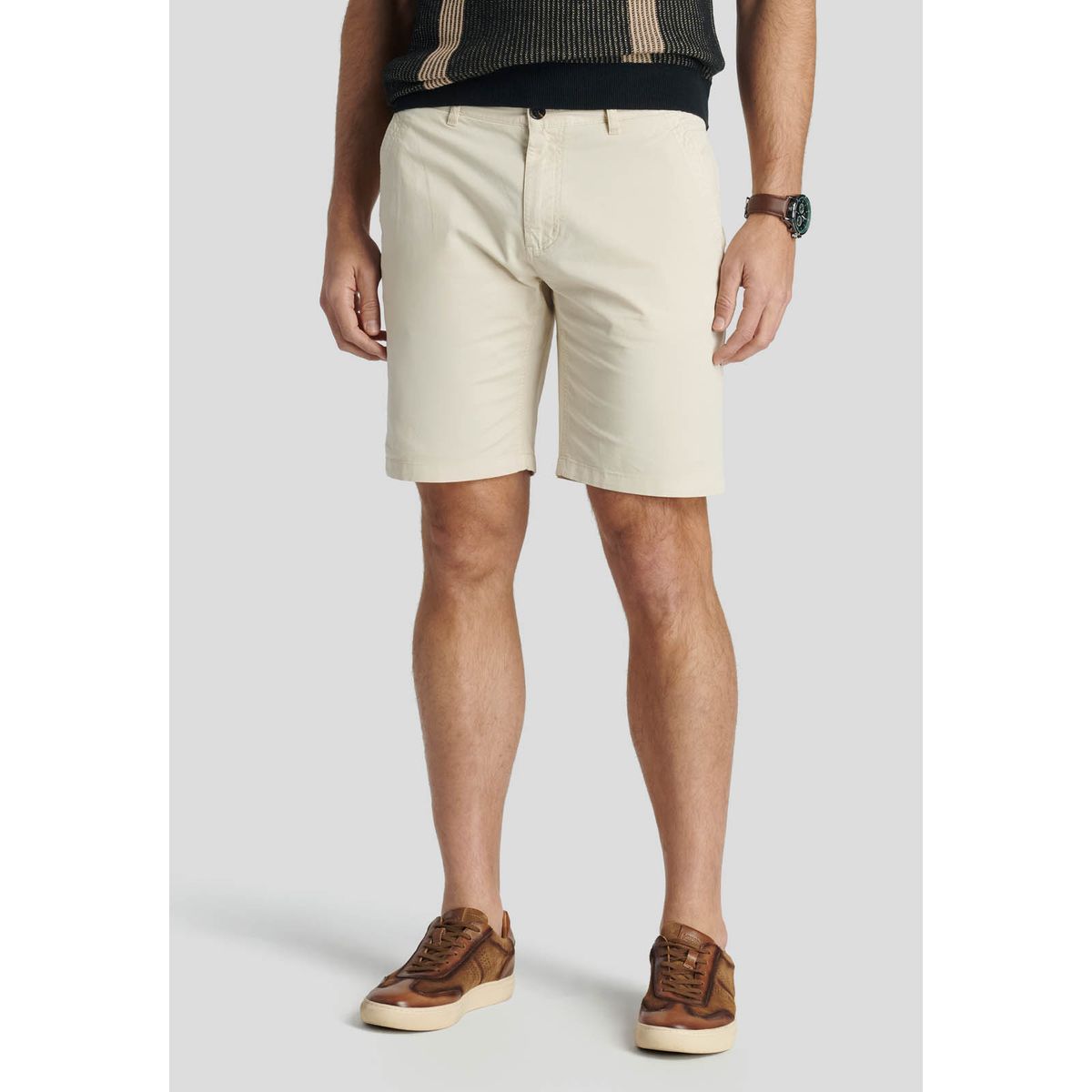 NEW MAN - Bermuda Mandarin Heritage Beige New Man