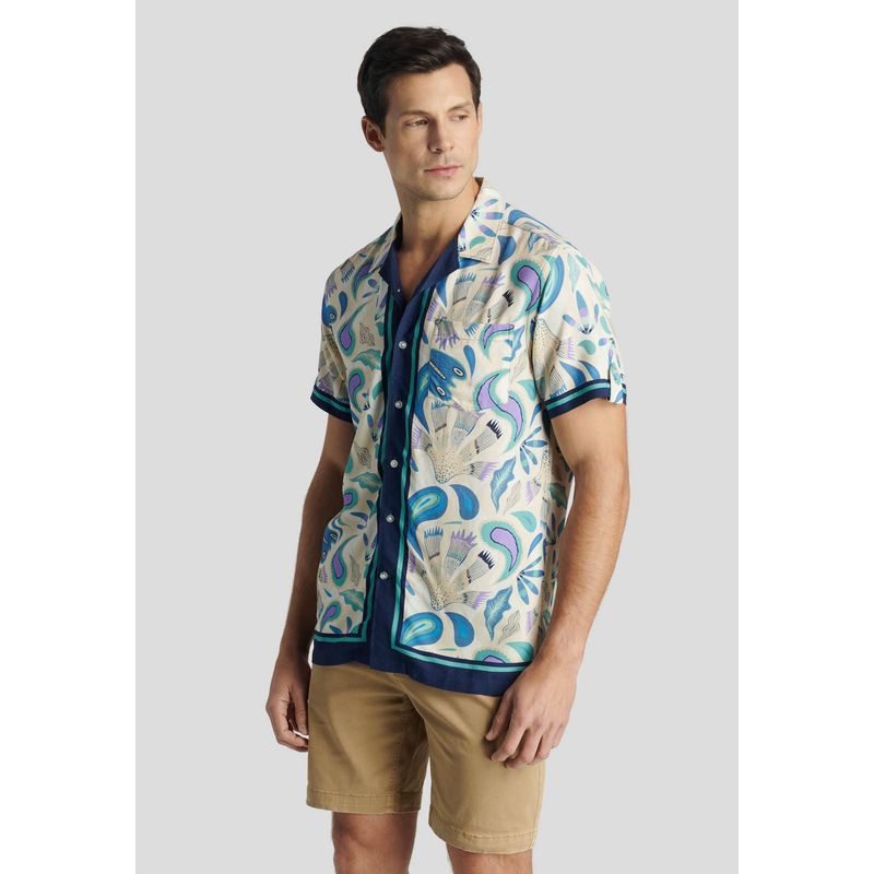 NEW MAN - Camisa Brujas Avant-Garde Beige New Man