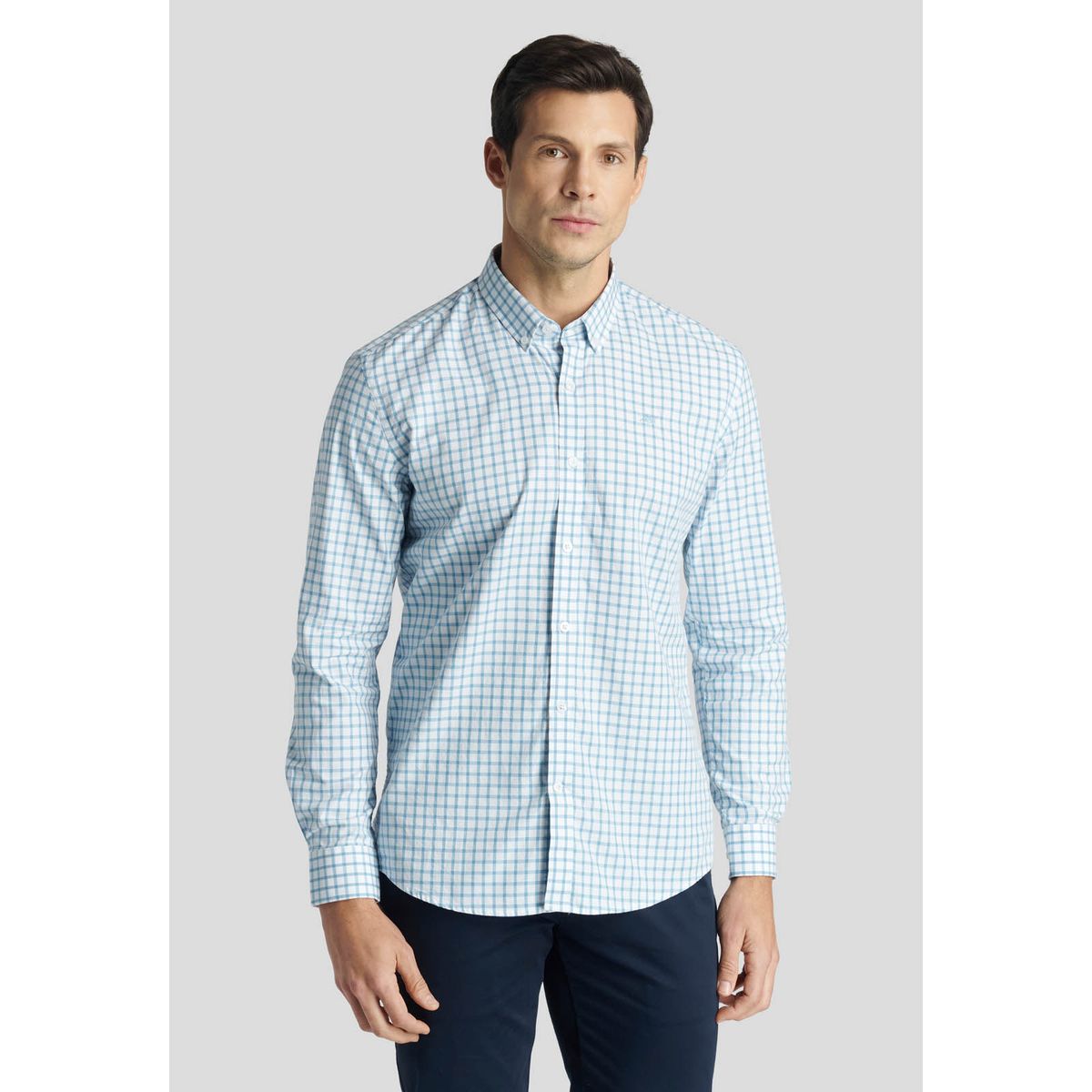 NEW MAN - Camisa Odesa Heritage Verde New Man