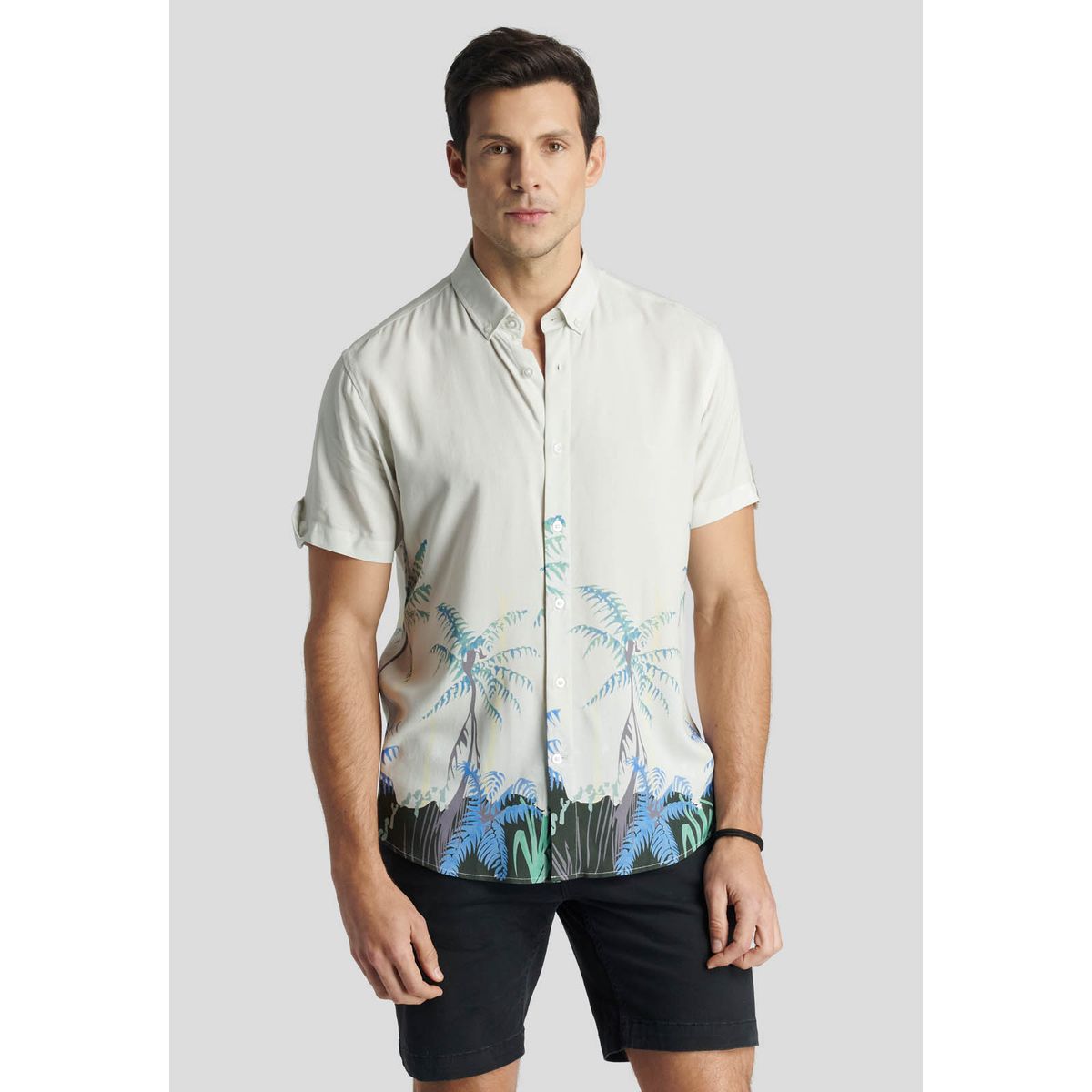 NEW MAN - Camisa Bolonia Avant-Garde Beige New Man