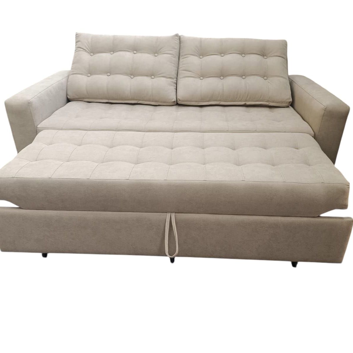 DKORA - SOFA CAMA LIRIO ARENA 3 CUERPOS