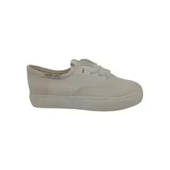 HERIEL - Zapatilla Blanca Textil Mujer