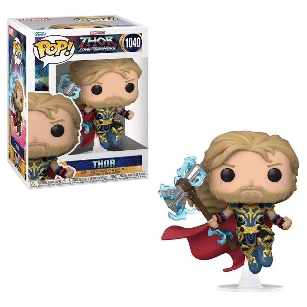 FUNKO - Funko Pop Thor Amor y Trueno - Thor