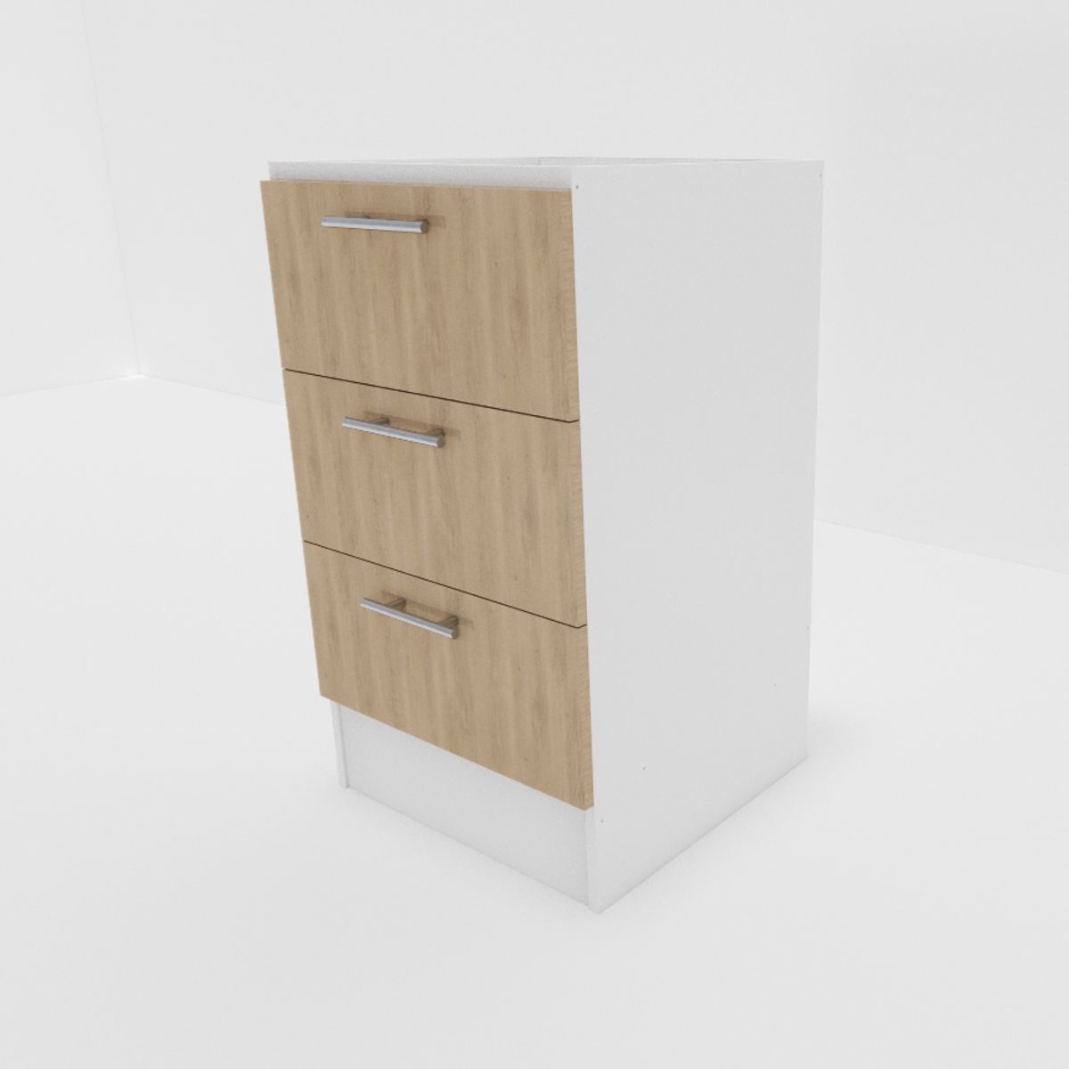 MOBELTEK - Cajonera Cocina 50 cm Jerez