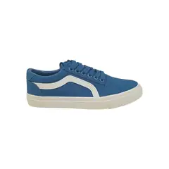 HERIEL - Zapatilla Azul Lona Baja