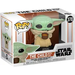 FUNKO - Pop Star Wars Mandalorian - El Niño con taza