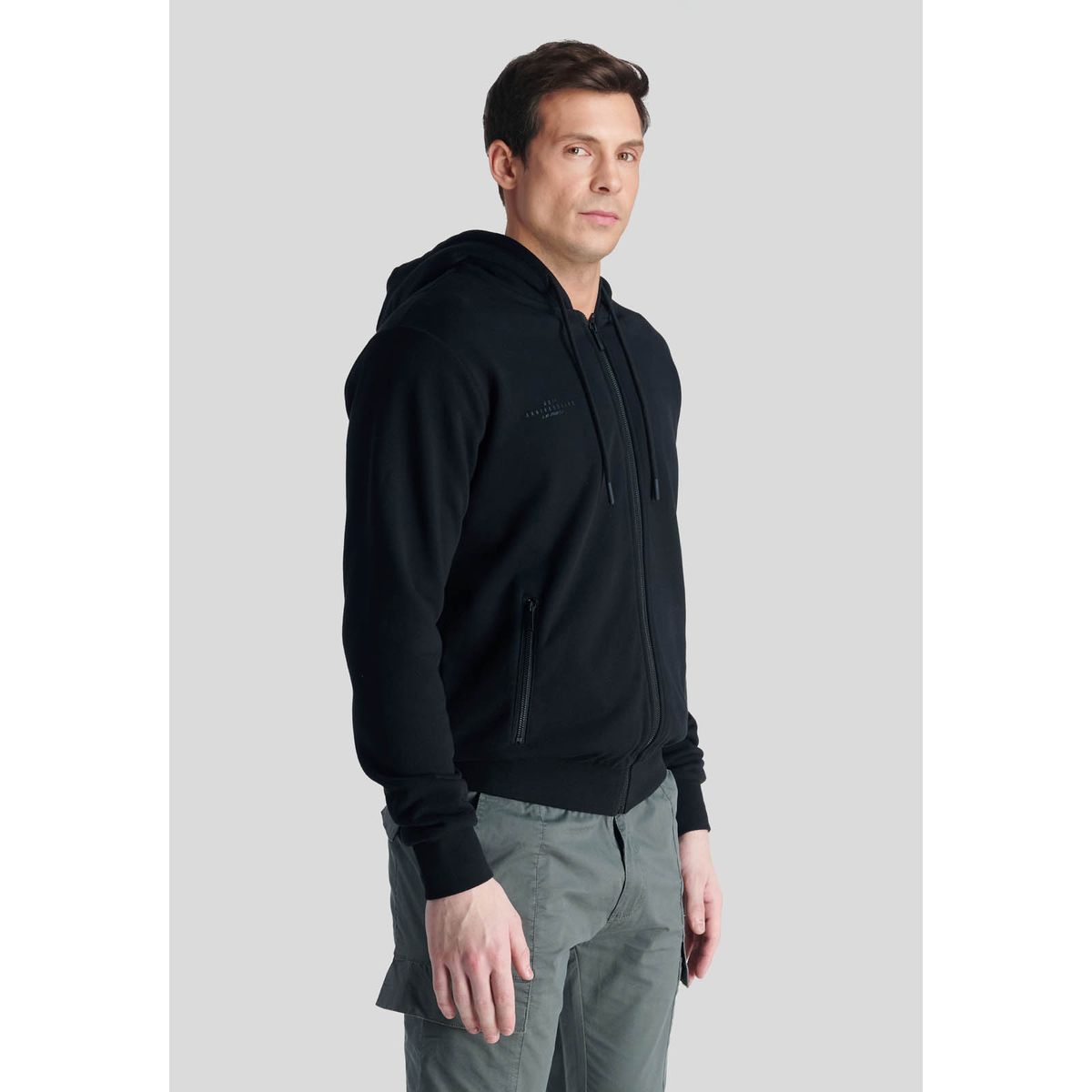 NEW MAN - Polerón Monza Negro New Man