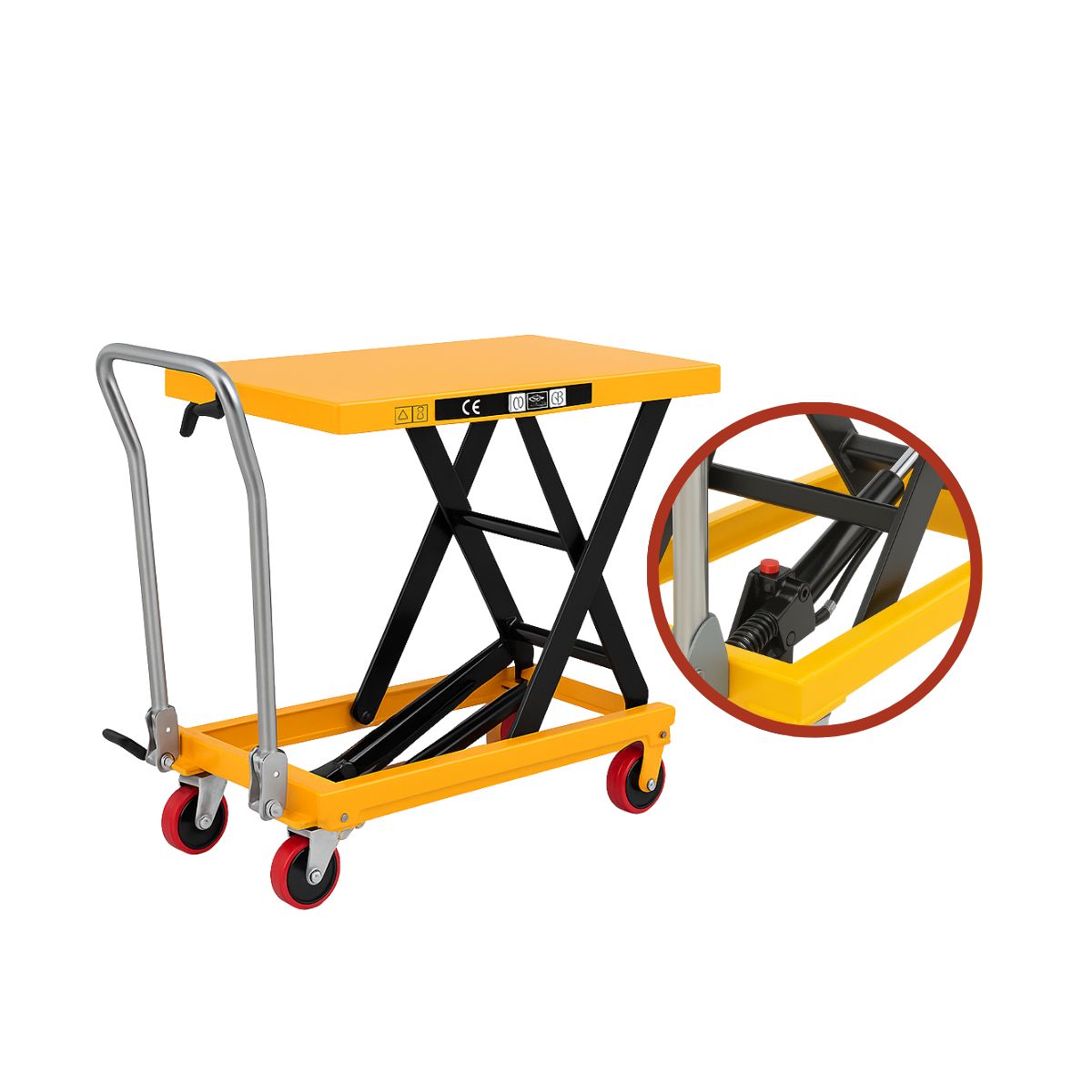 BOZZO - Mesa de levante hidráulica 300 kg