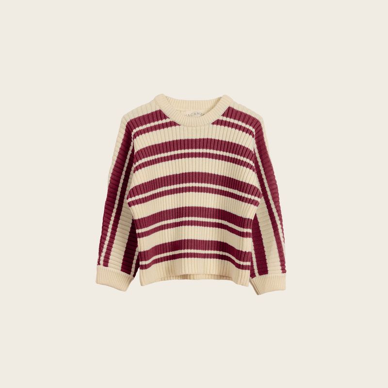 VACANZA - Sweater Niña Tejido 100% Algodón Orgánico
