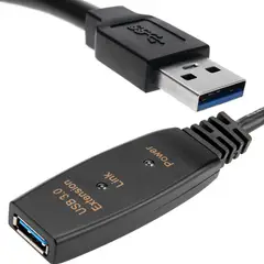 GENERICO - CABLE ACTIVO USB 3.0 A-A 20 METROS M/H
