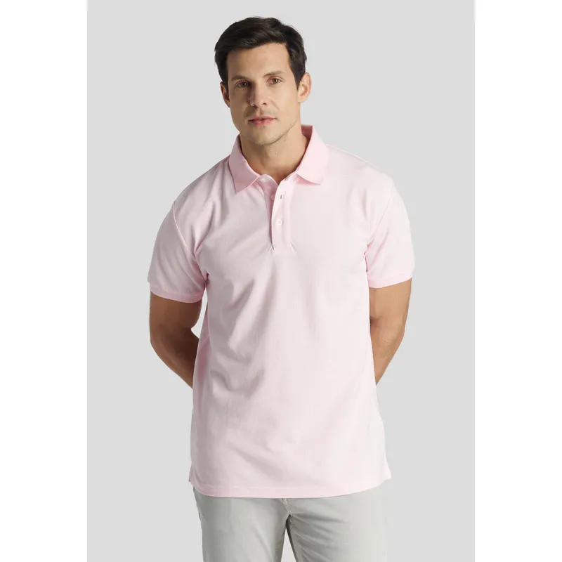 NEW MAN - Polo Nantes Heritage Rosado New Man