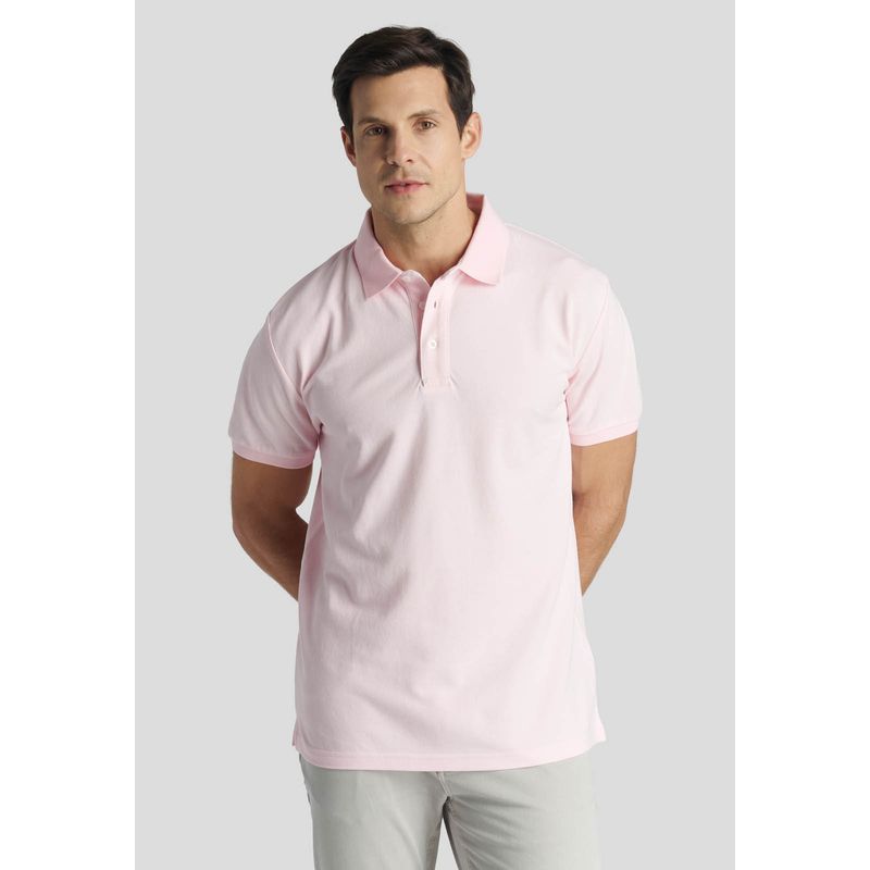NEW MAN - Polo Nantes Heritage Rosado New Man