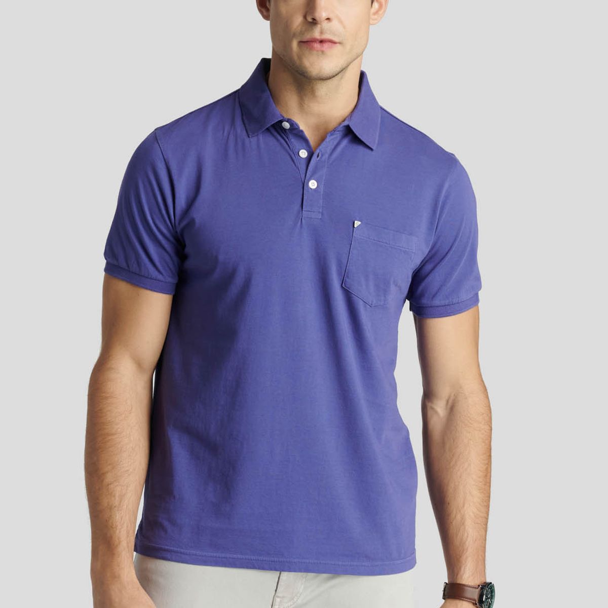 NEW MAN - Polo Niza Heritage Azul New Man