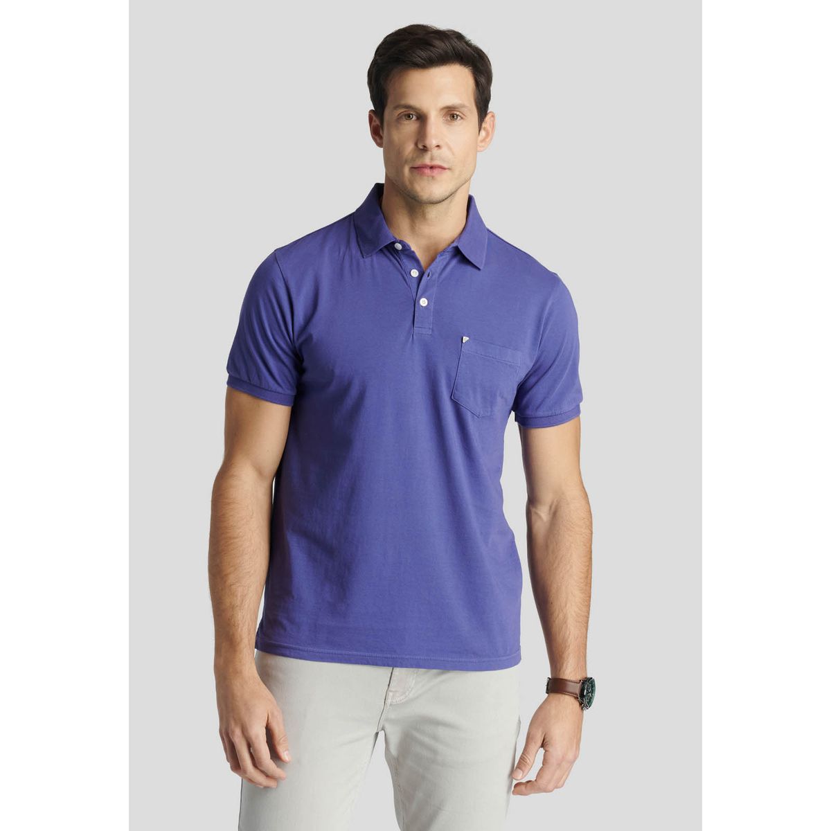NEW MAN - Polo Niza Heritage Azul New Man