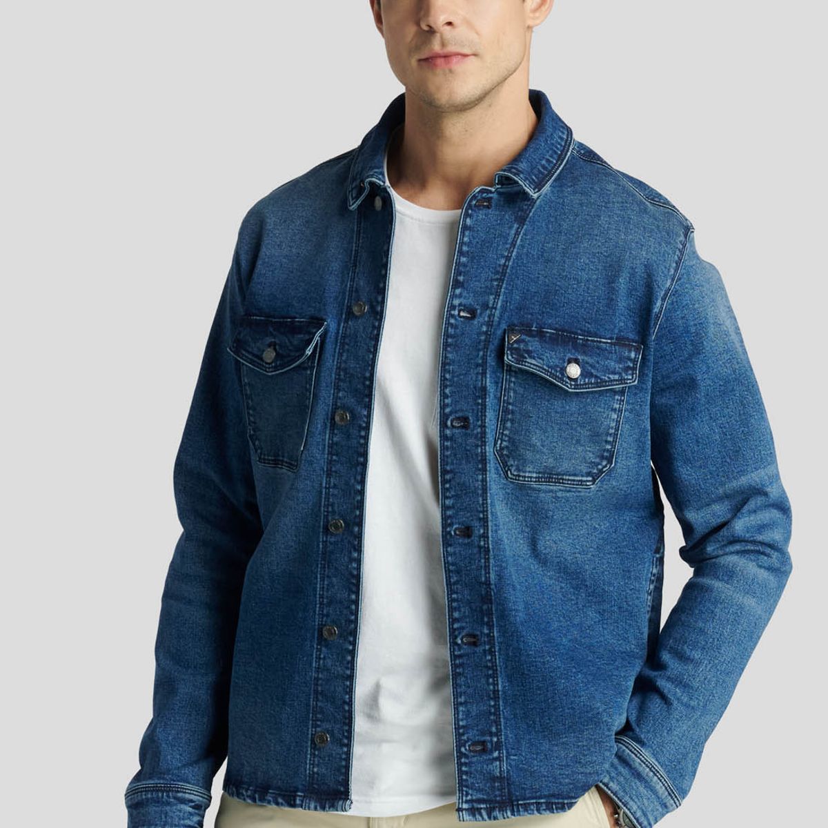 NEW MAN - Chaqueta Gemini Heritage Azul New Man