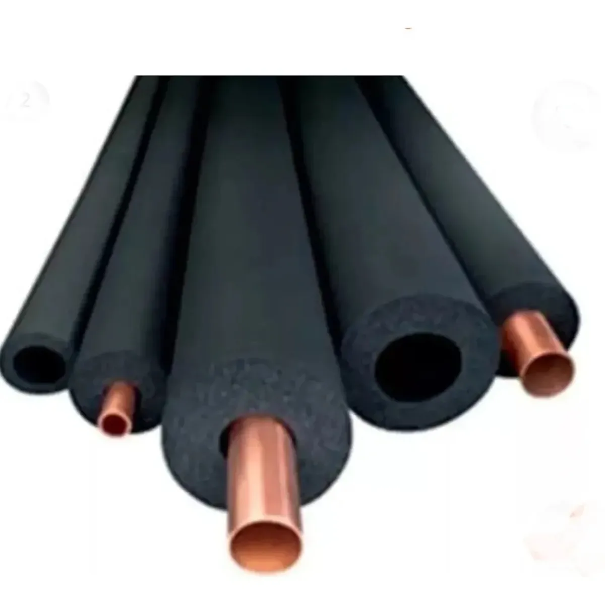 AISLACION ELASTOMERICA NEGRA 2 MTS 3/8" TUBERÍAS DE AIRE ACONDICIONADO, marca GENERICO - Foto Principal