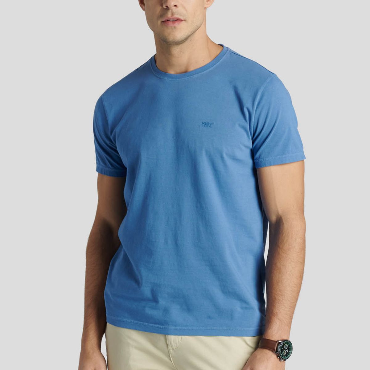 NEW MAN - Polera Nantes Heritage Gris New Man