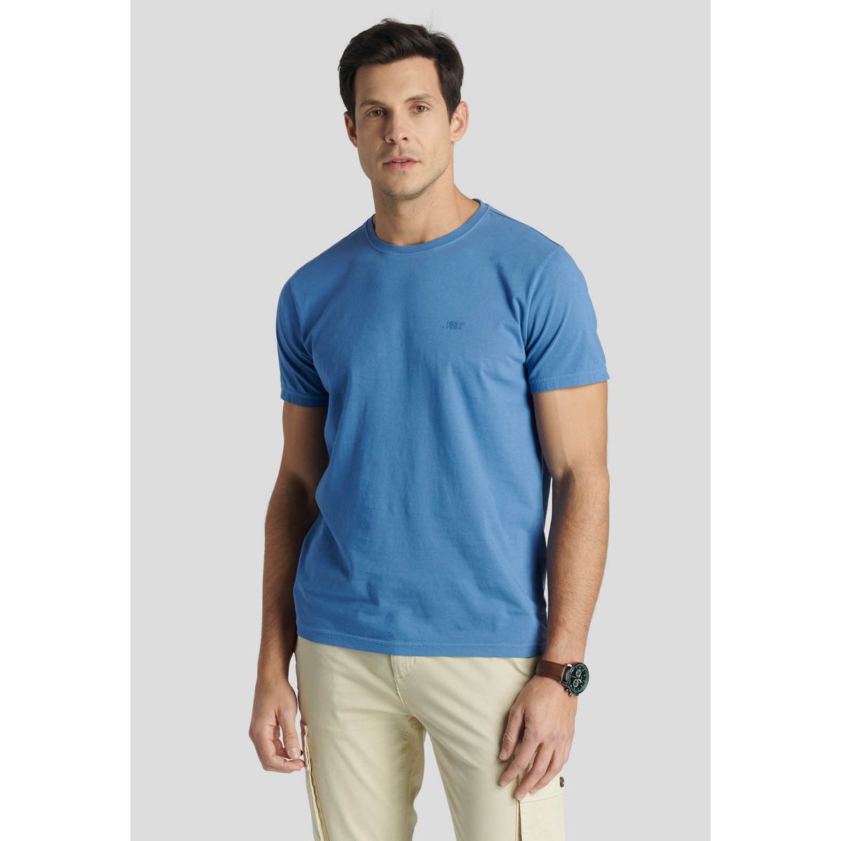 NEW MAN - Polera Nantes Heritage Gris New Man
