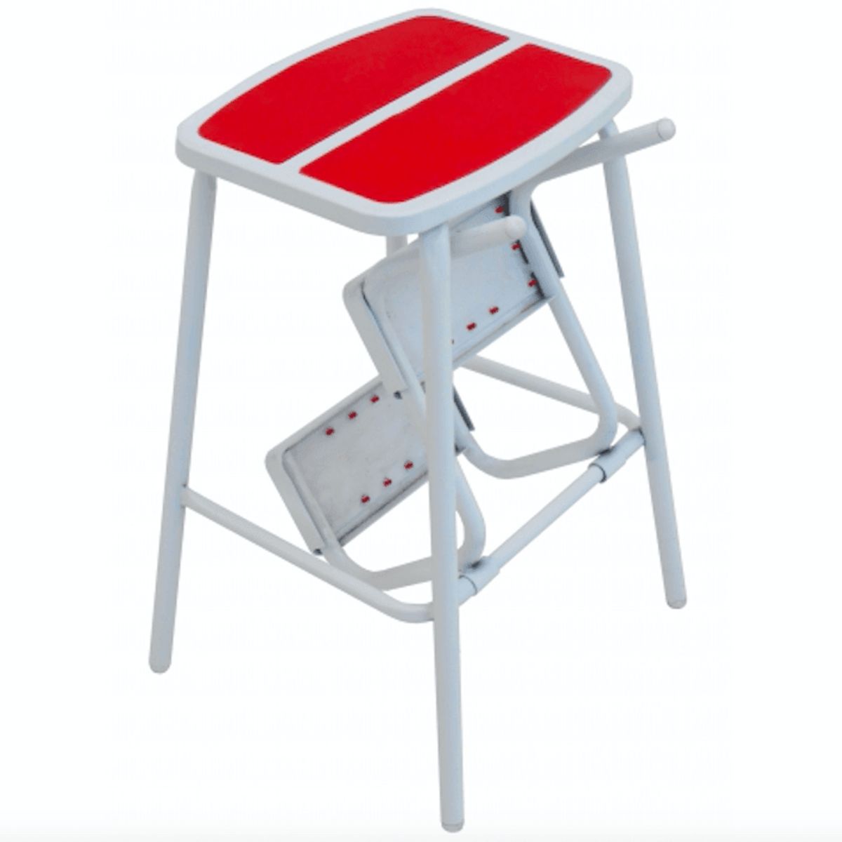 AGM - Piso Escala Titán Rojo Blanco