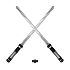 GENERICO - Juguete espada láser retráctil Jedi de Star Wars con luz RGB