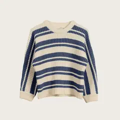 VACANZA - Sweater Ventura Kids - Azul Blanco