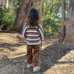 VACANZA - Sweater Niña Tejido 100% Algodón Orgánico