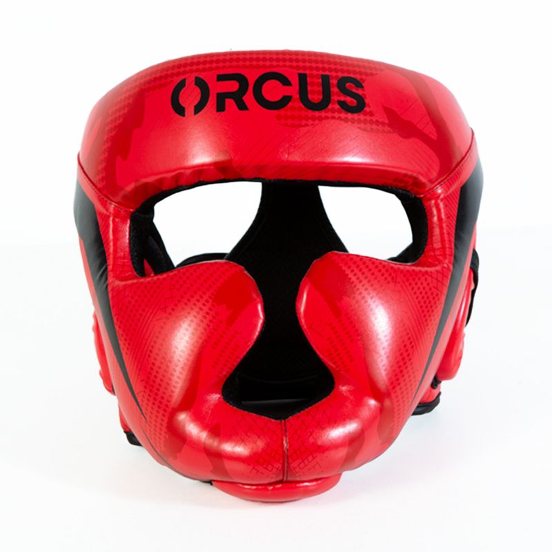 IMPOPLANET - CASCO DE BOXEO ORCUS VANTH ROJO TALLA XL