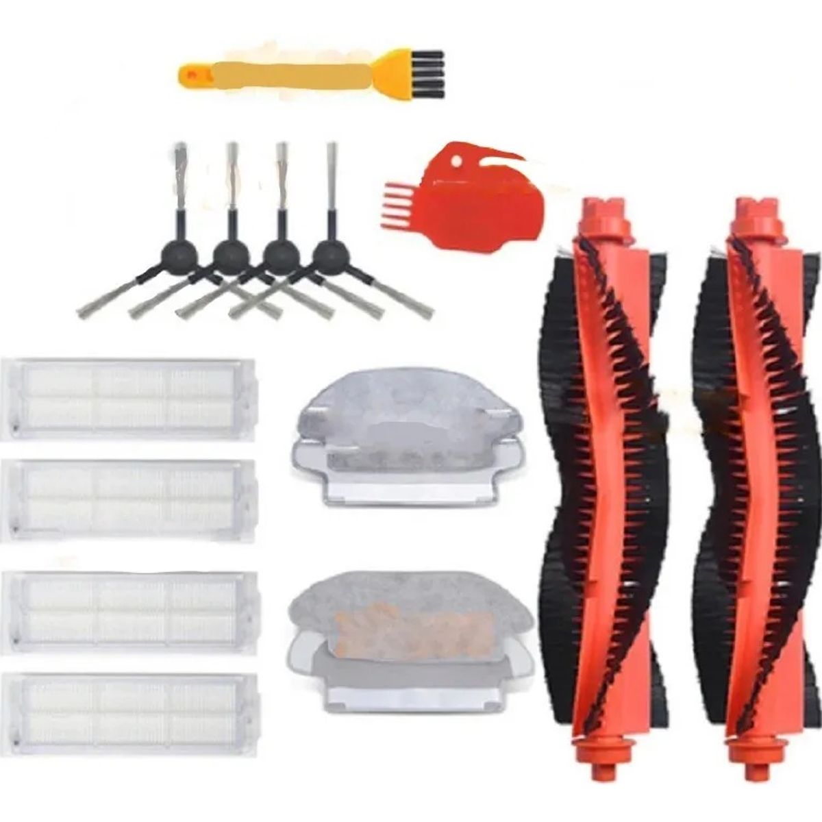 GENERICO - Kit Rep Para Xiaomi Mi Robot Vacuum-mop P 16pcs