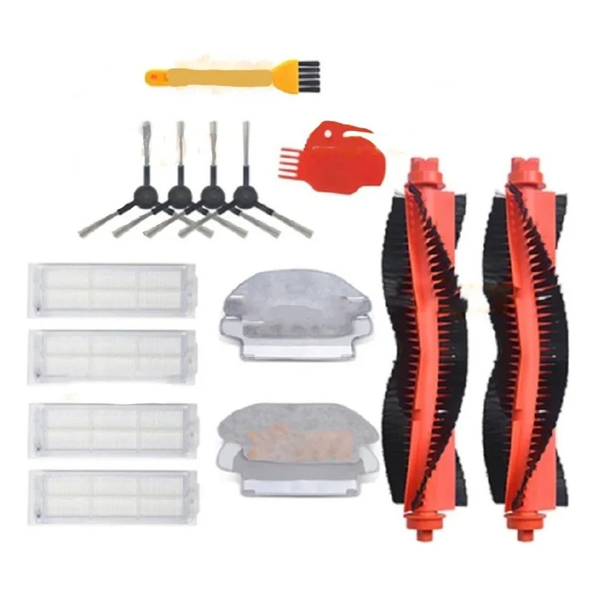 GENERICO - Kit Rep Para Xiaomi Mi Robot Vacuum-mop P 16pcs