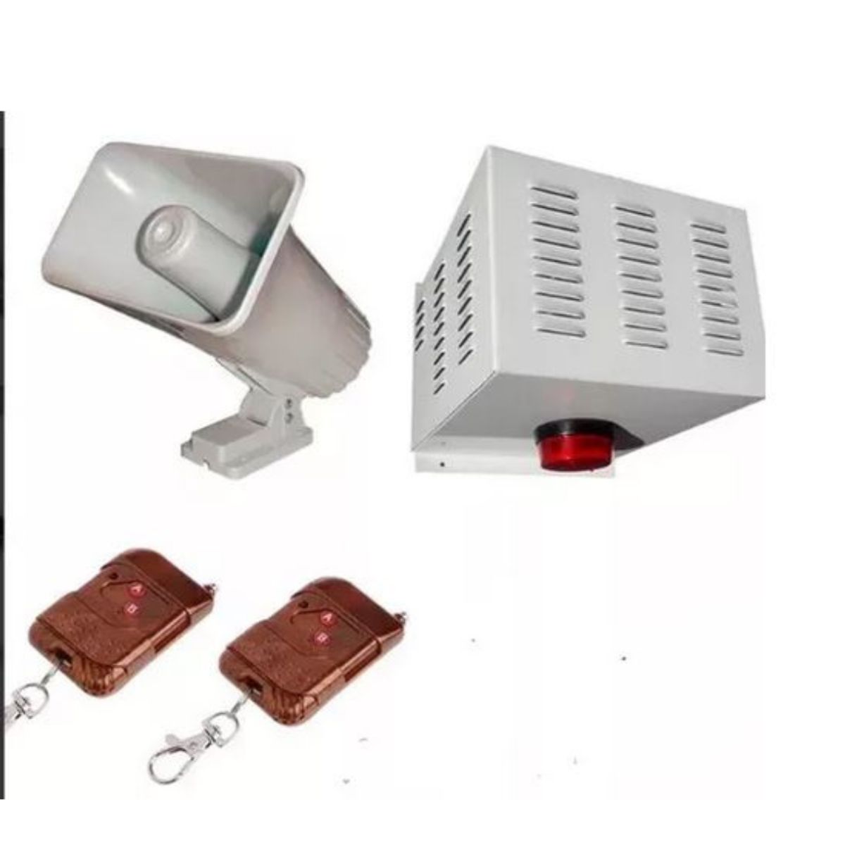 GENERICO - Alarma comunitaria 30W 1 Tonos + 2 Controles