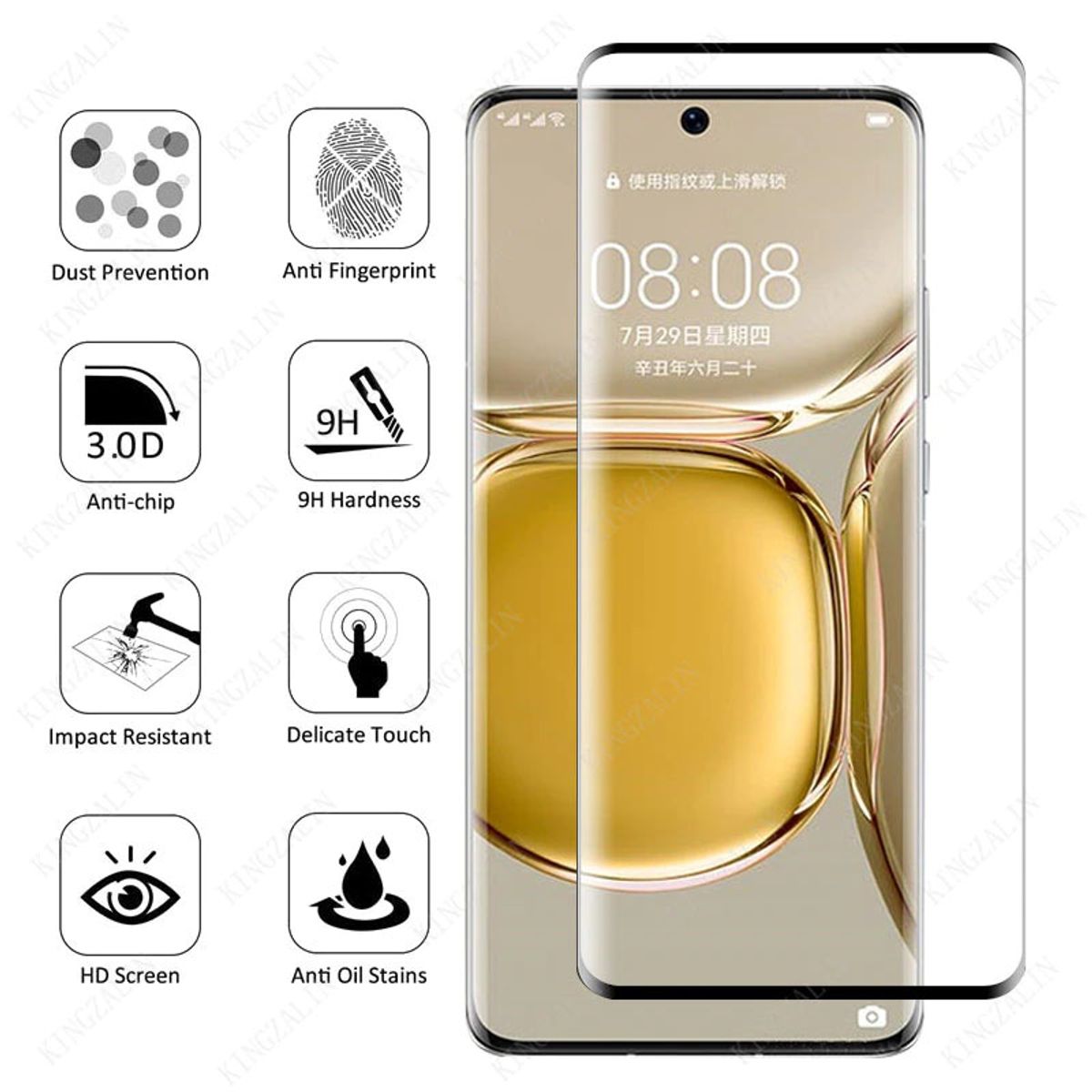 EON - Mica Vidrio Pantalla Para Huawei P50