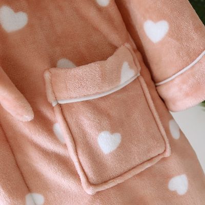 Imagen 2 del producto Bata Amadea Polar Rosada