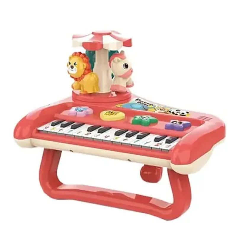 GENERICO - Piano Musical Bebes Instrumento Juguete Para Niños Rosa