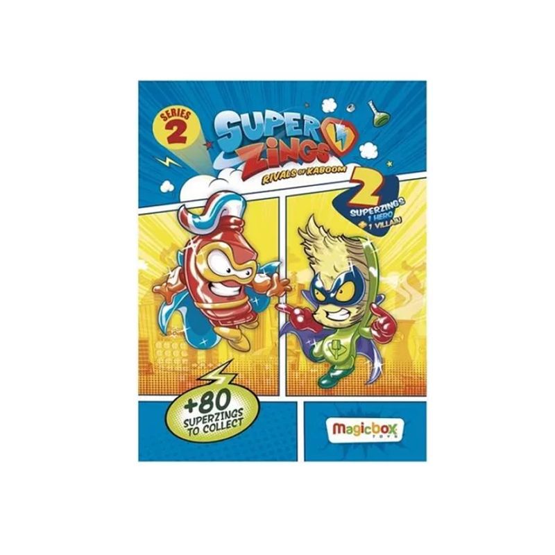 GENERICO - Superzings blister de 10 figuritas