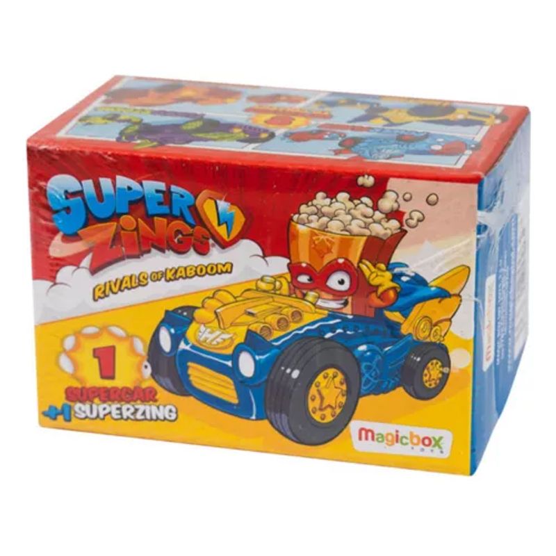 GENERICO - Super Zings supercar coleccionables rivals of Kaboom rojo