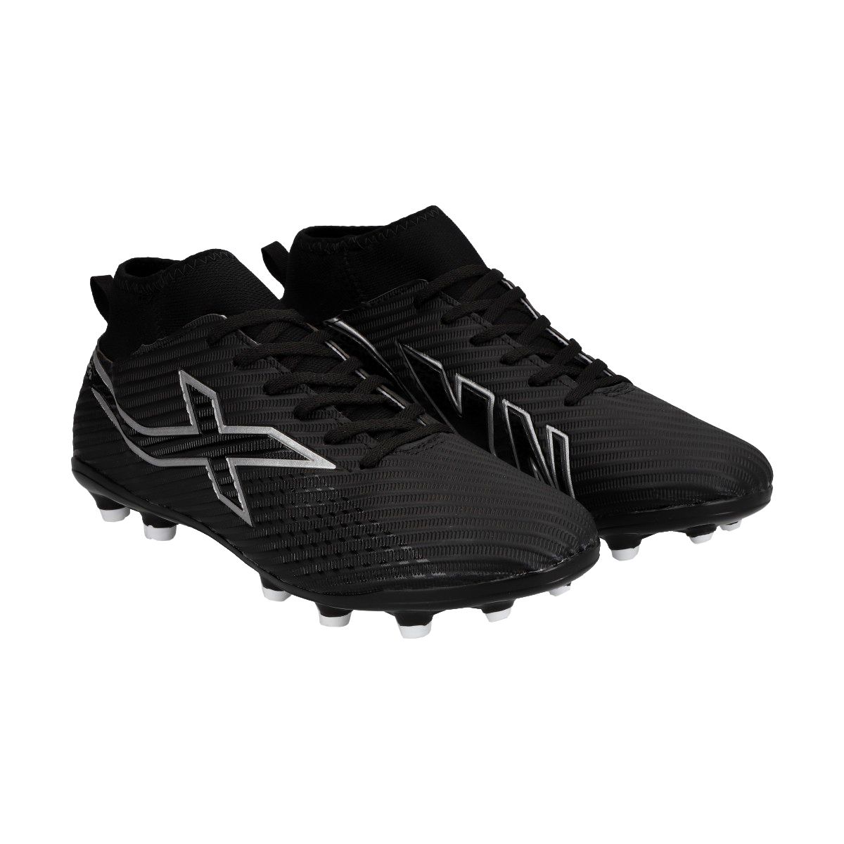 OXN - ZAPATOS DE FUTBOL OXN FUSION GRIP 4 NEO ADULTO NEGRO